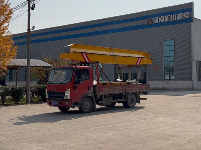 電動單梁起重機 LDE16+5t-6.7m 制作完成  裝車發(fā)出